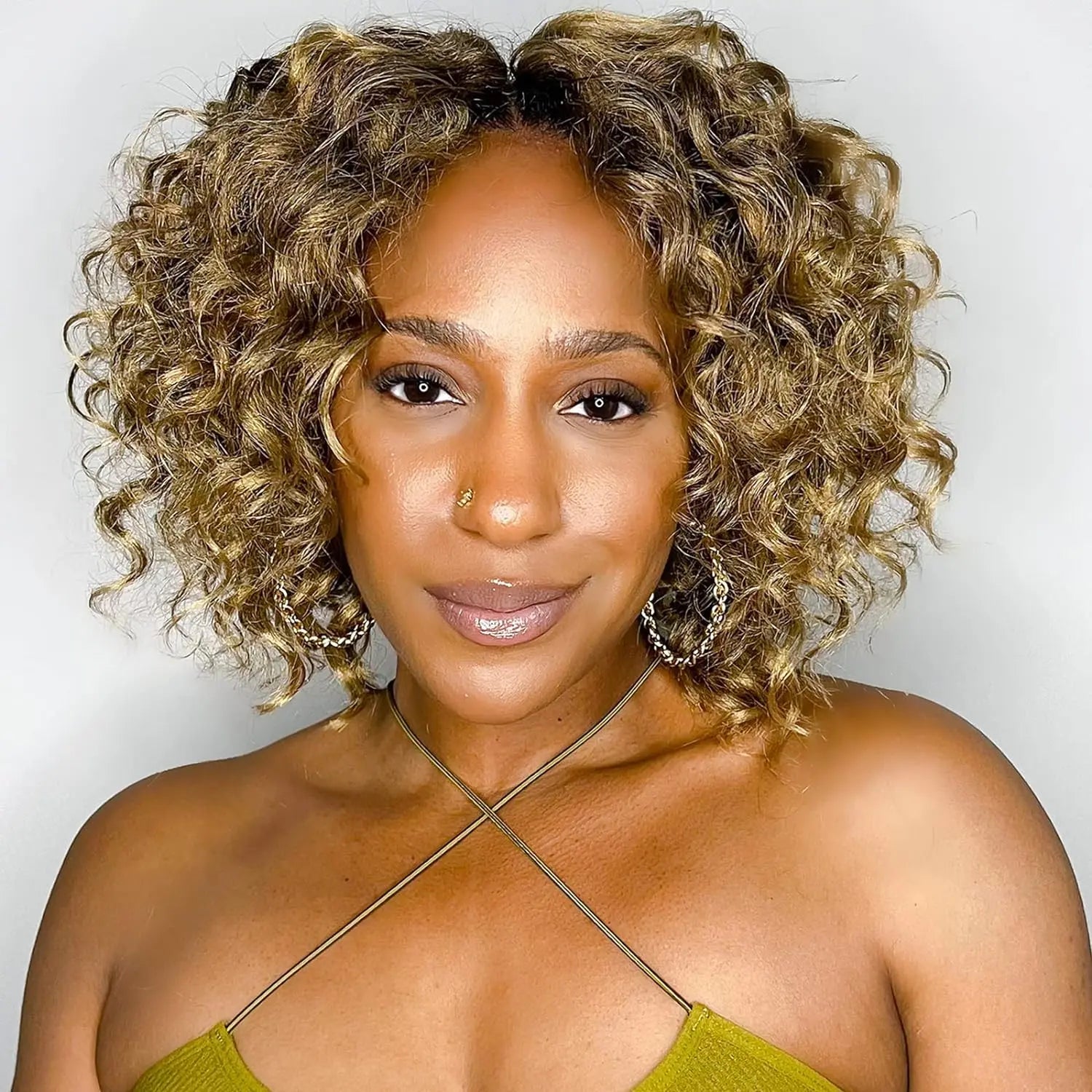( US ONLY) FAST SHIPPING OC | Toyotress® Ocean Wave Crochet Hair - 8 Packs Short Curly Water Wave Deep Twist Wavy Braids For Black Women Synthetic Braiding Hair Extensions Toyotress